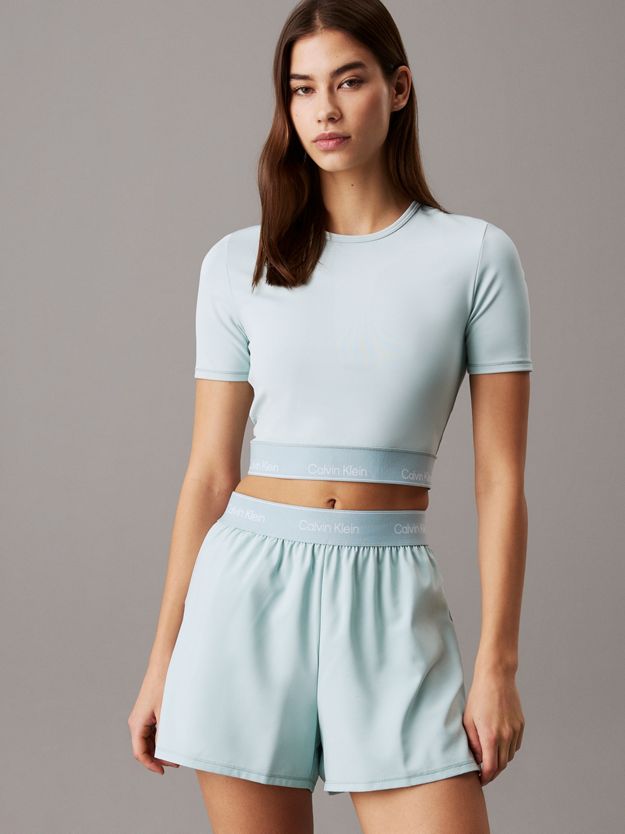 Cropped Performance Gym T-shirt