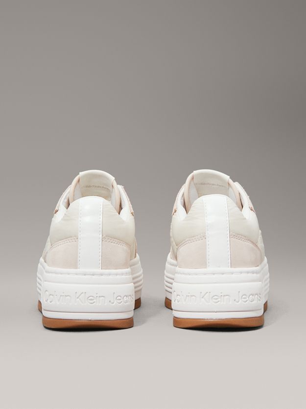 Suede Platform Trainers