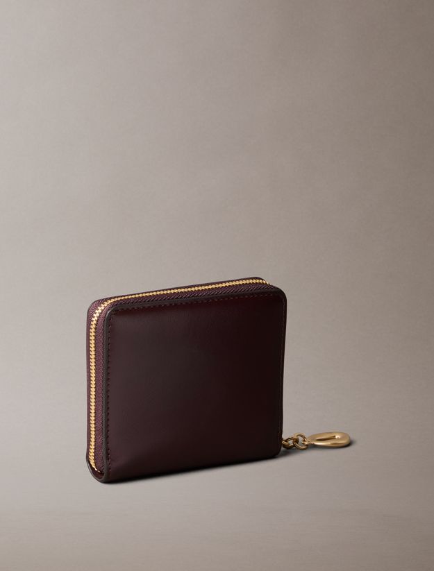 Leather Zip Wallet