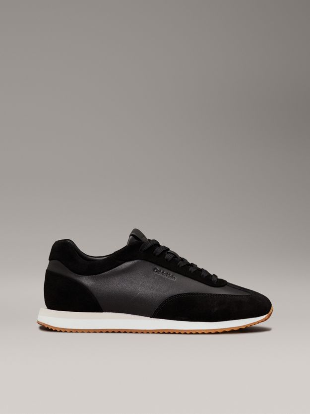 Leather Low Profile Trainers