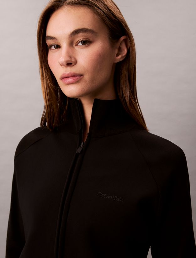 Thermal Hybrid Midlayer Zip Up Jacket