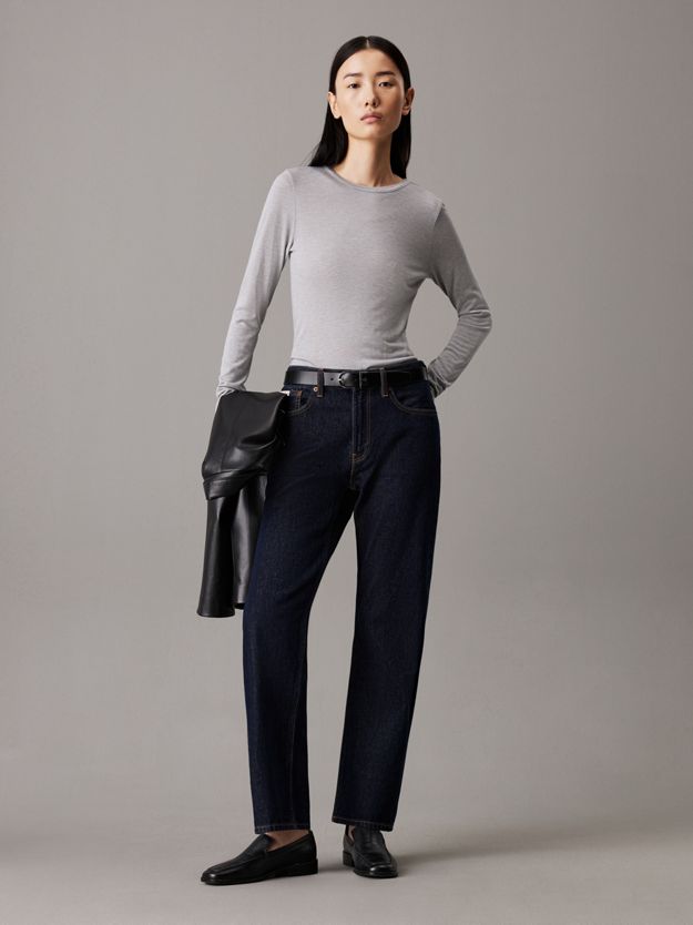 Slim Wool Lyocell Top