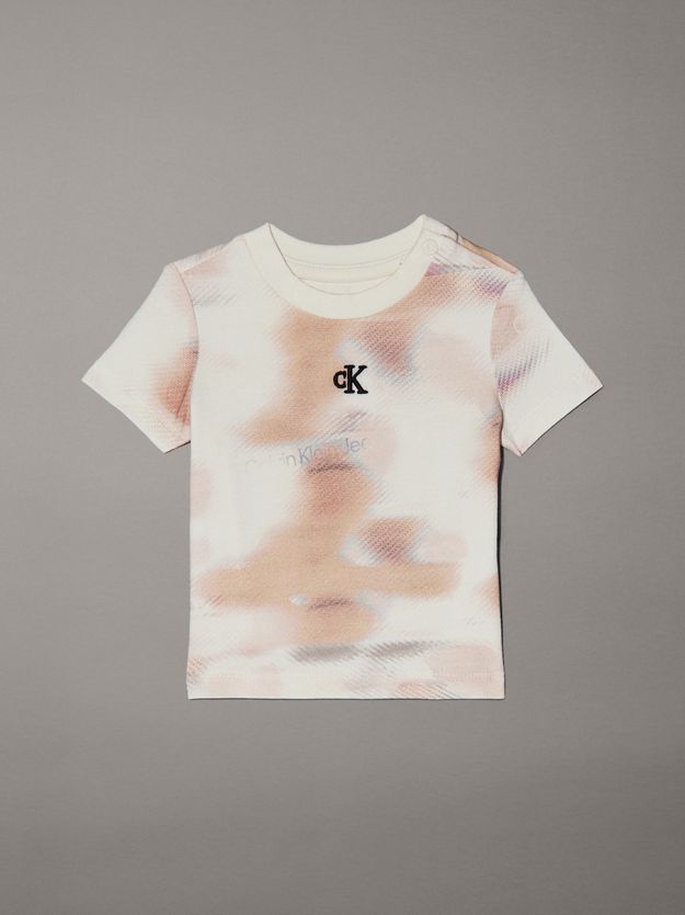 Newborn Camo Print T-shirt