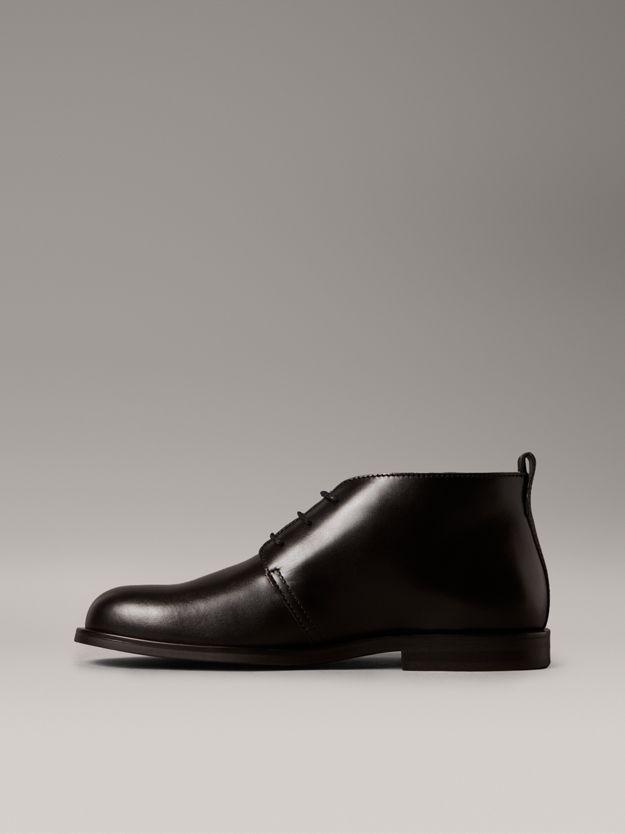 Leather Desert Boot Lace-Up Shoes