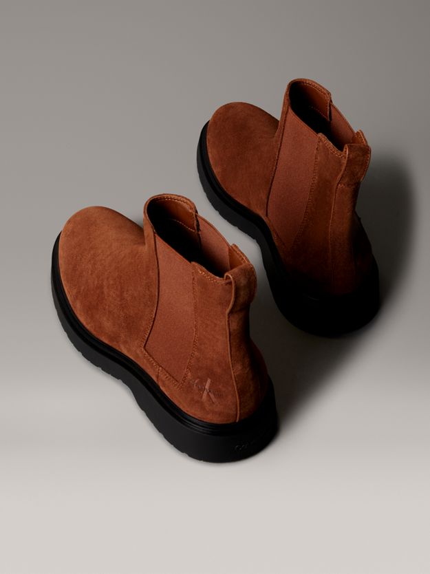 Suede Chelsea Boots
