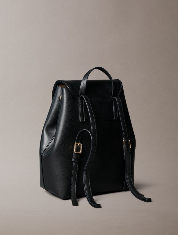 Foil Logo Flap Backpack