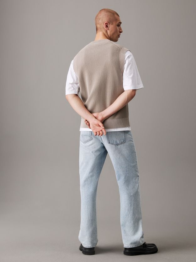 Textured Cotton Vest