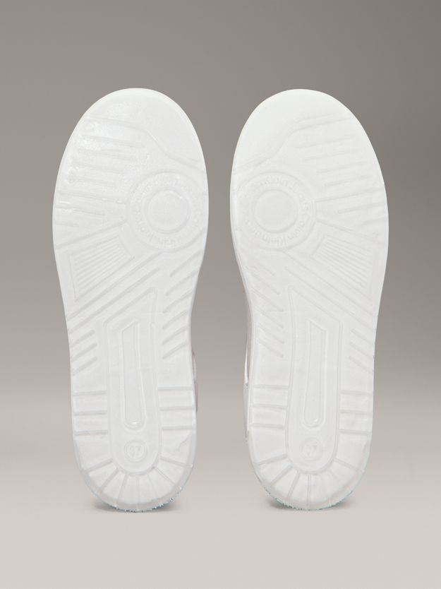 Leather Platform Trainers