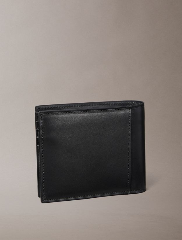 Plaque Logo Bifold Wallet
