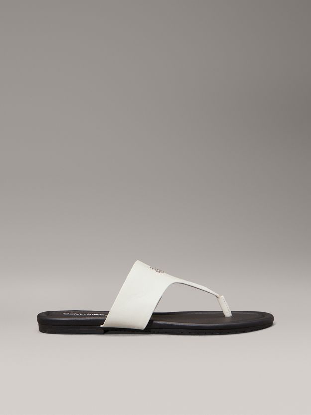 Faux Leather Sandals