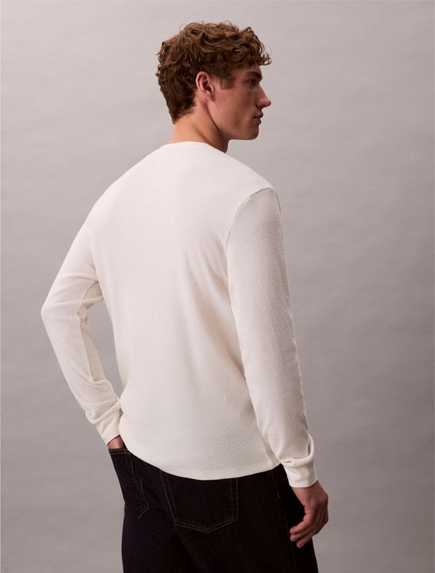 Long Sleeve Waffle T-shirt