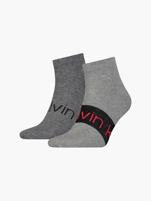 2 Pack Logo Ankle Socks