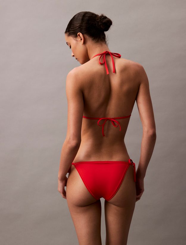 Tie Side Bikini Bottoms - CK Monogram