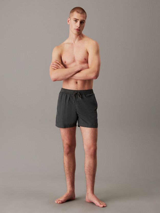 Double Waistband Swim Shorts - CK Soft Nylon