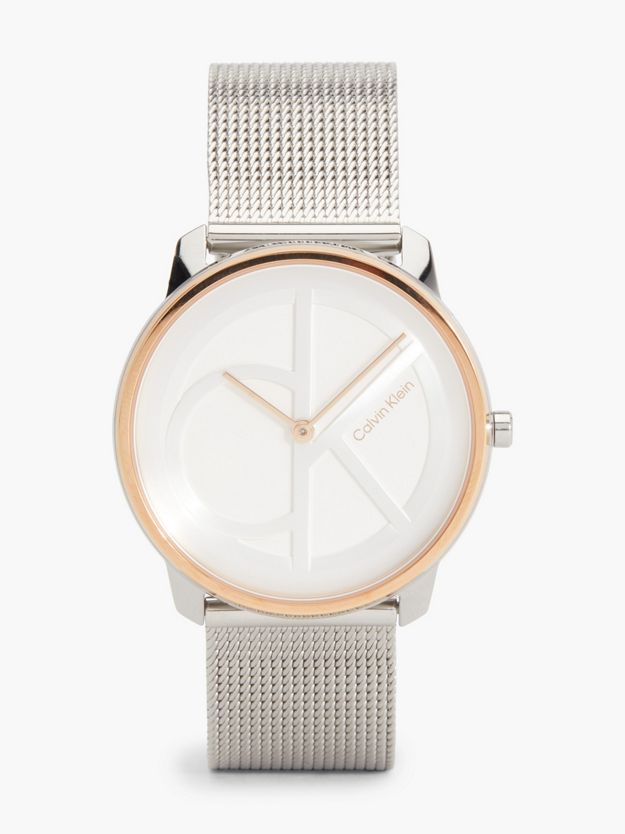 Monogram Logo Mesh Bracelet Watch