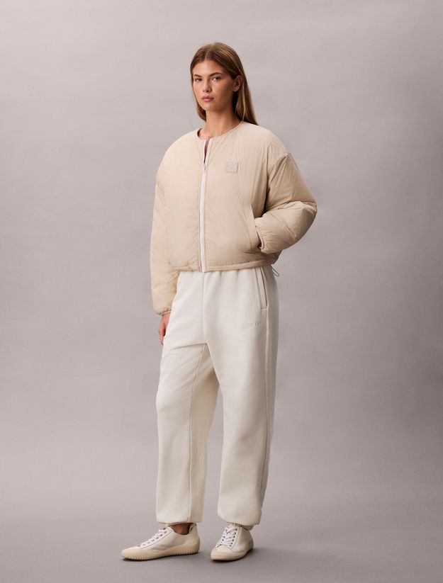 Reversible Logo Quilted Jacket