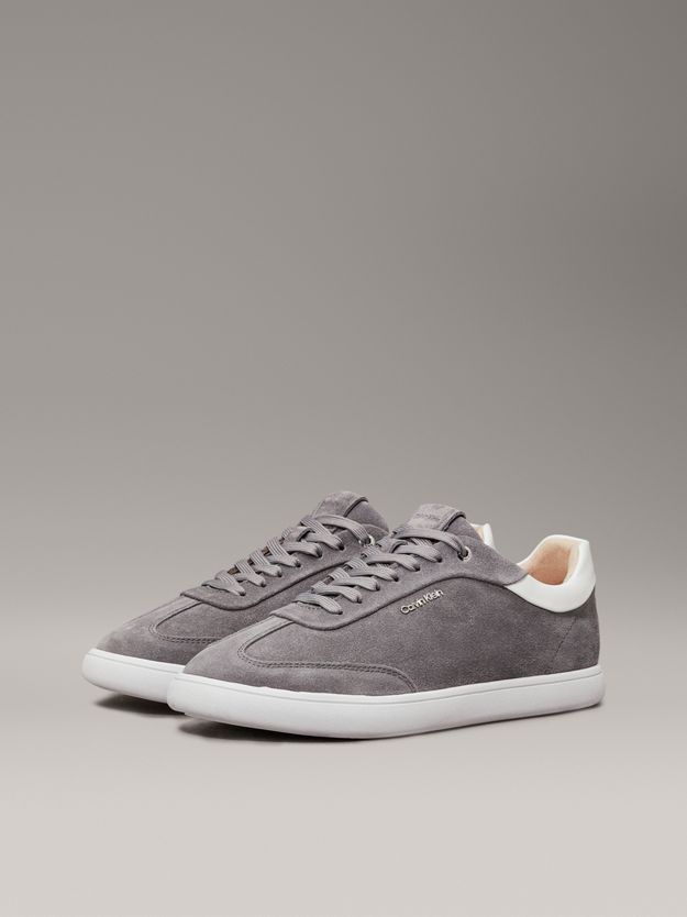 Suede Low Profile Trainers