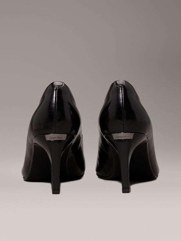 Leather Stiletto Pumps