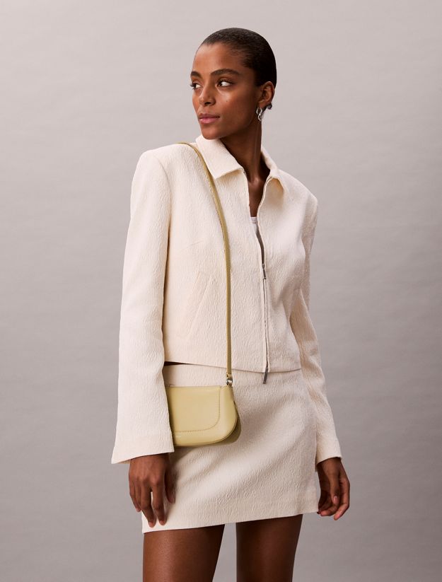 Long Zip Crossbody Bag