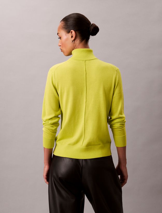 Merino Wool Turtleneck Jumper