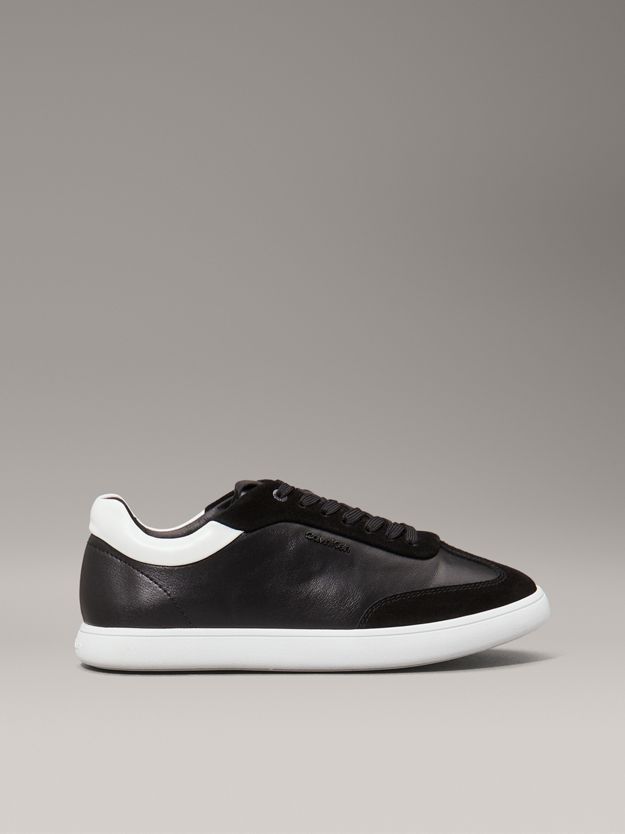 Leather Low Profile Trainers