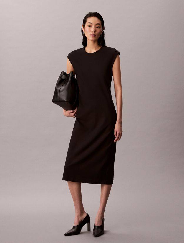 Milano Jersey Midi Shift Dress