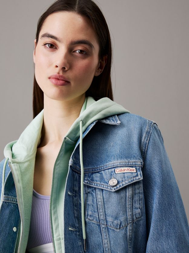 Cropped 90's Denim Jacket