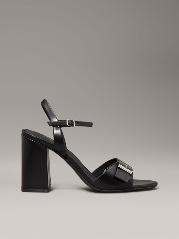 Leather Heeled Sandals