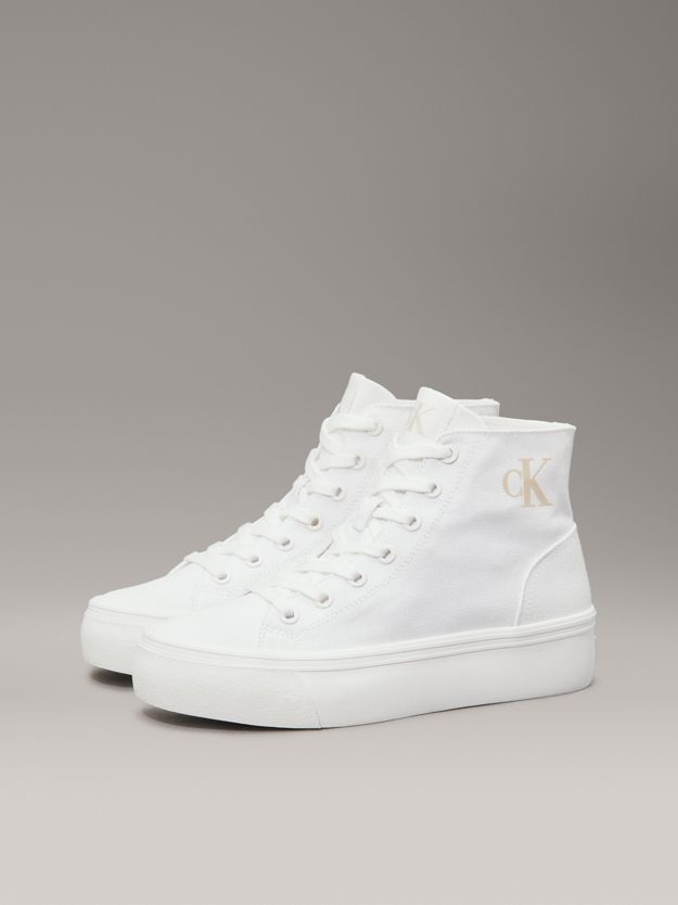 Canvas Platform High-Top Trainers