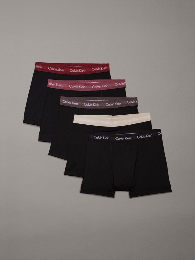 5 Pack Trunks - Cotton Stretch