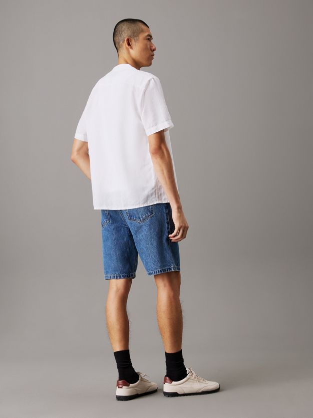 Linen Cotton Cuban Collar Shirt