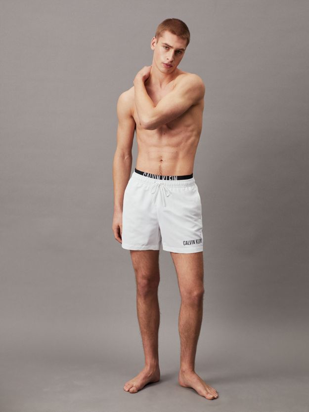 Double Waistband Swim Shorts - Intense Power