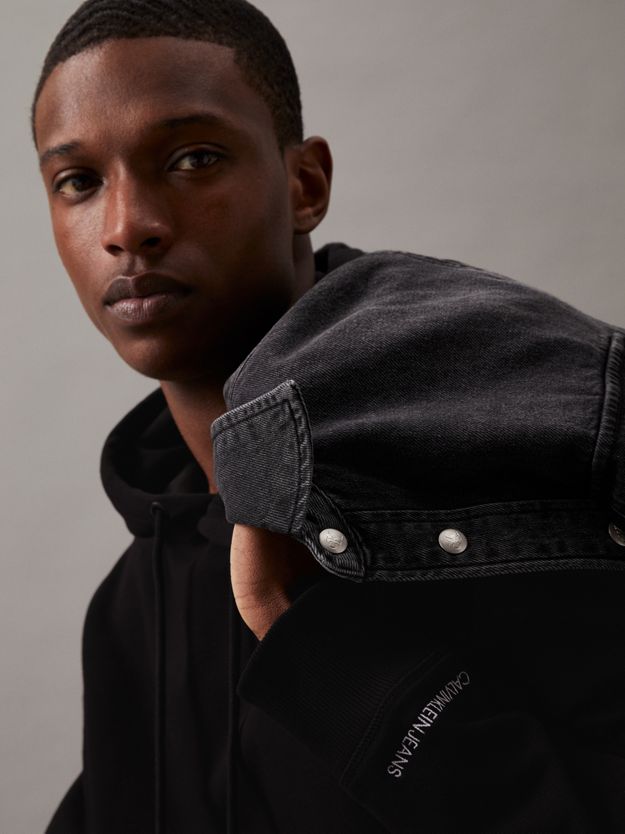 Cotton Blend Fleece Hoodie