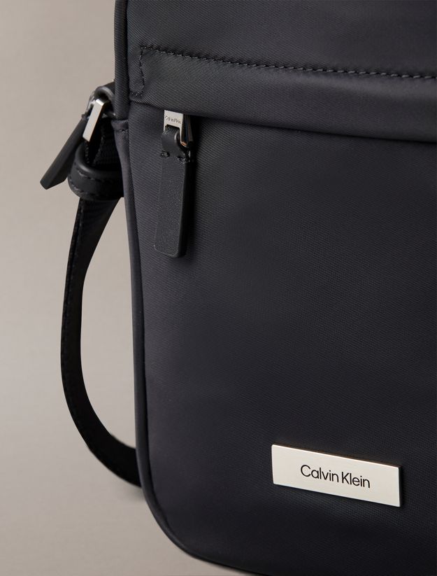 Matte Nylon Reporter Bag