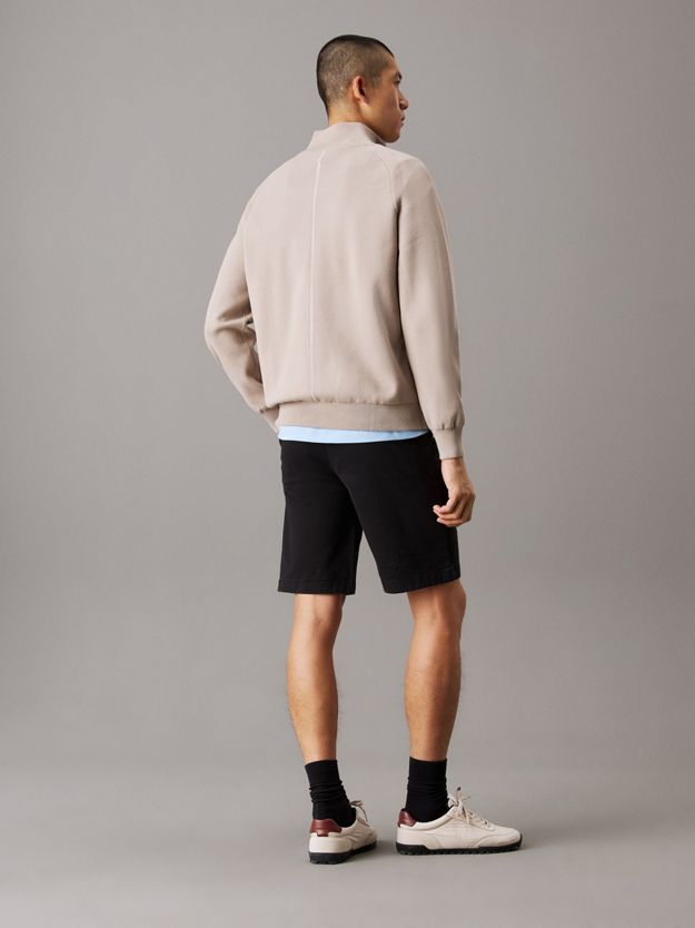 Straight Twill Chino Shorts
