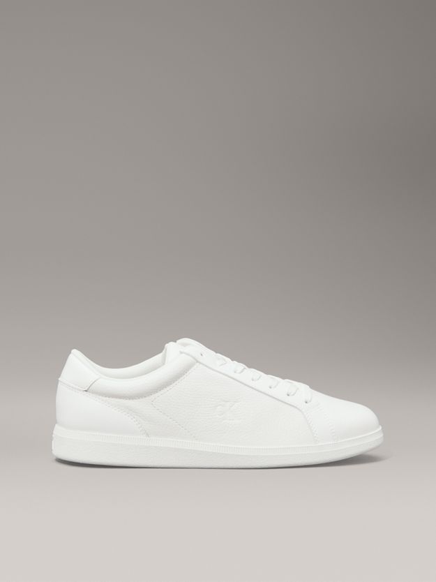 Leather Low Profile Trainers