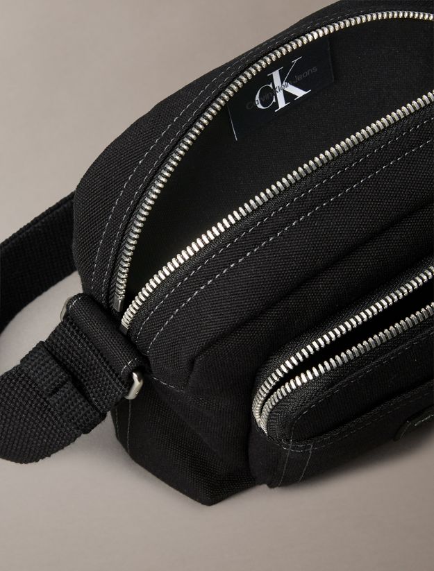 Canvas Crossbody Camera Bag