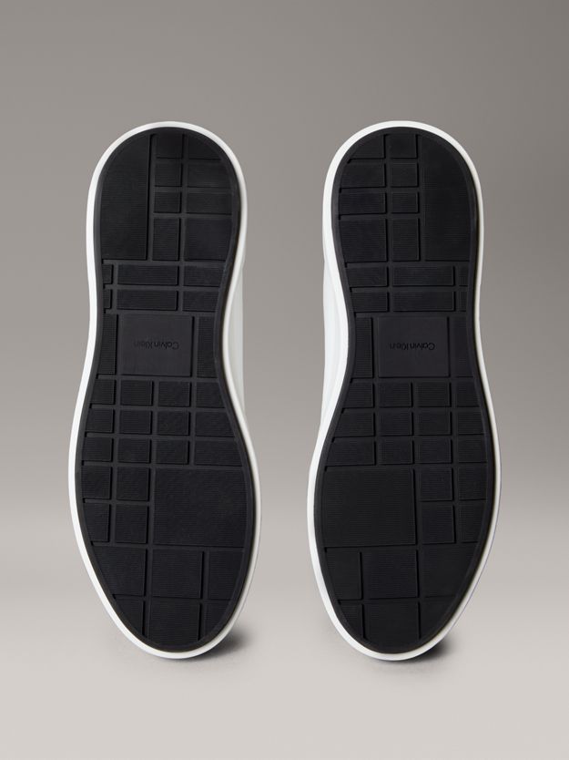 Leather Hidden Eyelet Lacing Trainers