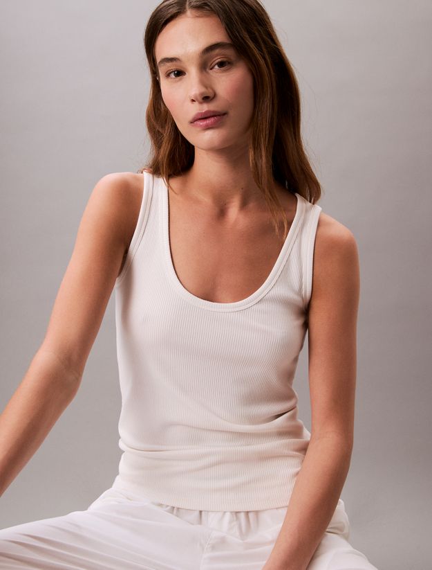 Slim Ribbed Tank Top