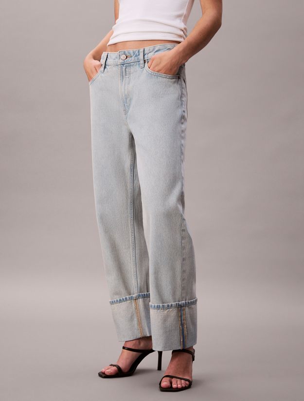 Relaxed 90's Cropped Jeans