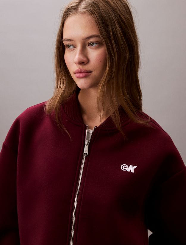 Relaxed Bomber Jacket