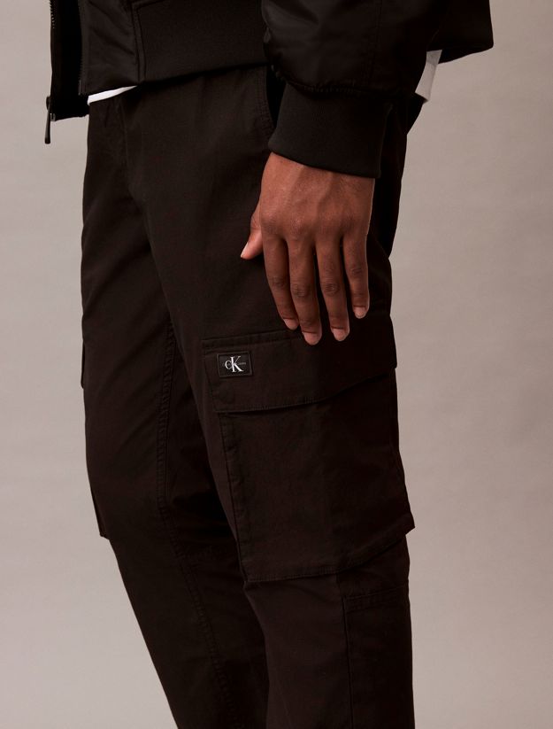 Plus Size Skinny Ripstop Cargo Pants