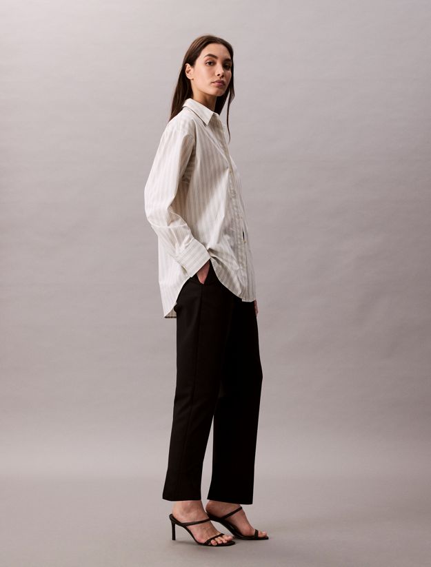 Cotton Stretch Straight Fit Chino Pants