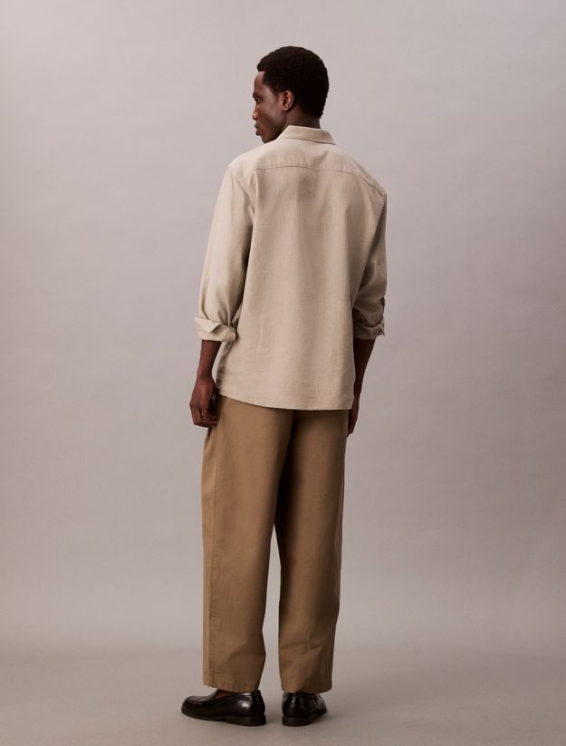 Wide Pleated Trousers