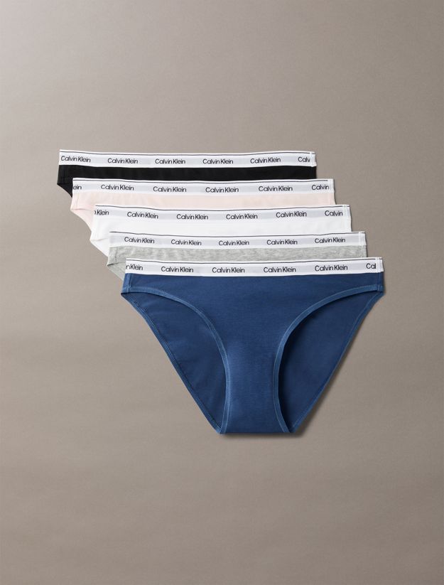 5 Pack Bikini Briefs - Icon Logo