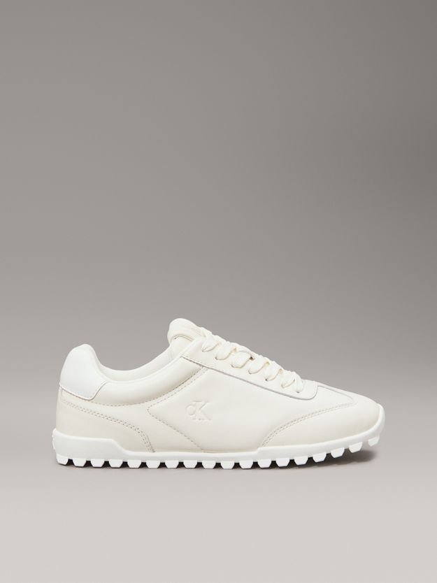 Leather Low Profile Trainers