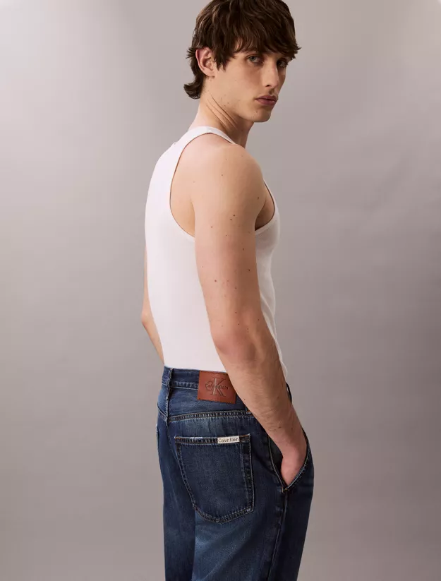 90's Tapered Cropped Jeans