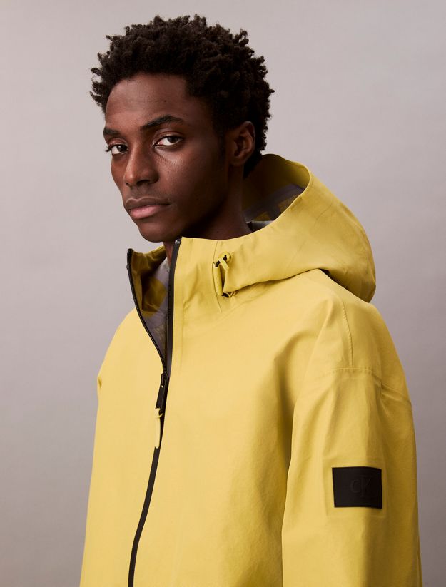 Nylon Oxford Relaxed Sport Jacket