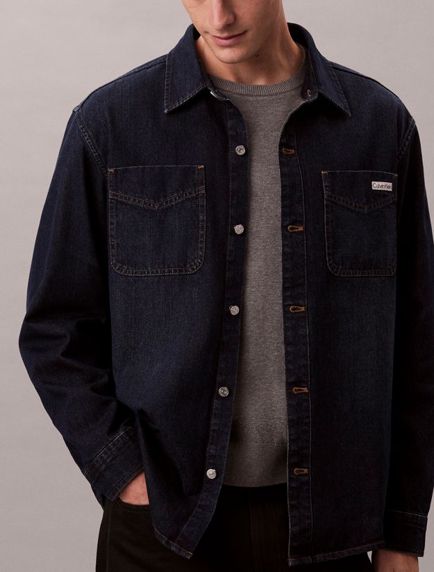 90's Denim Shirt Jacket