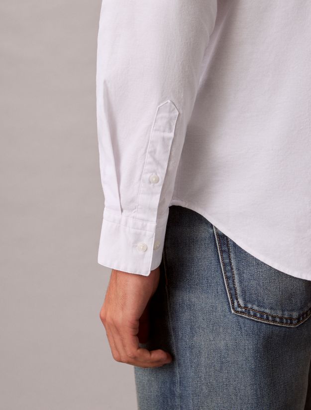 Solid Classic Oxford Button-Down Shirt